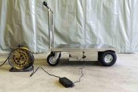 【新品】TEOSAZ（テオサズ） 300SUS　D1070×W600×H947　電動手押し台車