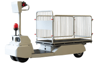 【新品】エネライド 500R　3面柵付き　D2090×W700×H1285　 乗れる電動台車　GJ-1018