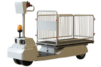 【新品】エネライド 500R　3面柵付き　D2090×W700×H1285　 乗れる電動台車　GJ-1019