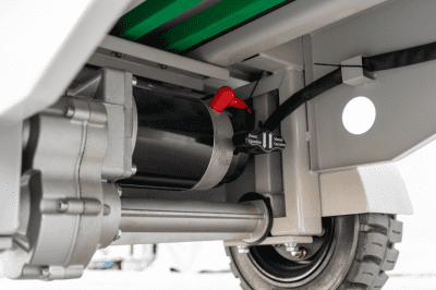 電動・手動切り替えレバー