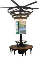 【販売終了】【新品】自立式HVLS大型ファン SMF－TREE 『スマイルファン ツリー』