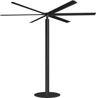 【販売終了】【新品】自立式HVLS大型ファン SMF－TREE 『スマイルファン ツリー』