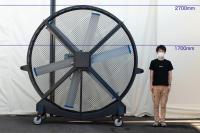 【中古】HVLS大型ファン 移動据え置きタイプ SMF－MOVE 『スマイルファンムーブ』【限定1台の特別価格！】