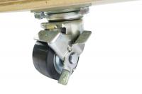 【販売終了】【新品】木製平台車「eb-11」W600×D900×H171