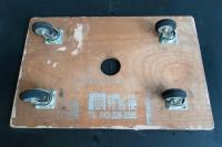 【販売終了】【GJサンクスセール品】【中古】木製平台車　W900×D600×H150【レンタル使用品】