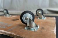 【販売終了】【GJサンクスセール品】【中古】木製平台車　W900×D600×H150【レンタル使用品】