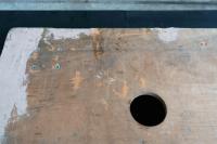 【販売終了】【GJサンクスセール品】【中古】木製平台車　W900×D600×H150【レンタル使用品】