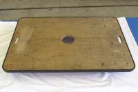 【販売終了】【中古】木製平台車　W900×D600×H140　全周ウレタン【レンタル使用品】