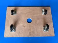 【お買い得品】【アウトレット】木製平台車　W900×D600×H150