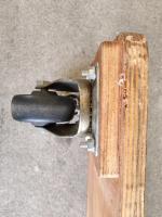 【販売終了】【中古】木製平台車 W900×D350mm