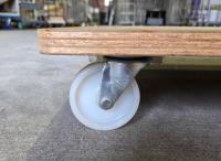 【お買い得品】【中古】木製平台車　W560×D500×H107