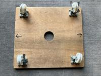 【お買い得品】【中古】木製平台車　W560×D500×H107