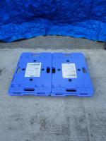 【販売終了】【美品中古】樹脂製連結平台車　W600×D400×H120