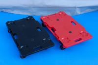 【販売終了】【美品中古】樹脂製連結平台車　W680×D390×H125　サンキャリー6839　カラー（黒 or 赤）【台数割引あり】