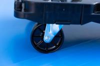 【販売終了】【美品中古】樹脂製連結平台車　W680×D390×H125　サンキャリー6839　カラー（黒 or 赤）【台数割引あり】