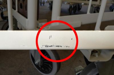 台車擦れ・傷例①