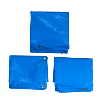 【販売終了】【新品】カゴ台車用三方内カバー　ブルー　W850用