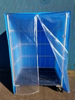 【販売終了】【新品】カゴ台車用防塵・防滴カバー　前面クリアタイプ　W950～W1100用【限定数量の為お早めに！】