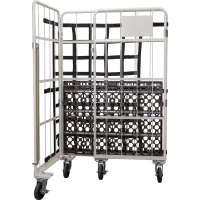 【販売終了】【新品】俺の網タイツ　カゴ台車用前カバー