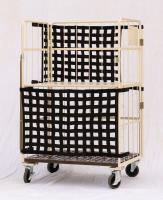 【販売終了】【新品】俺の網タイツハーフ　カゴ台車・6輪台車用前カバー　50×50タイプ