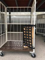 【販売終了】【新品】俺の網タイツハーフ　カゴ台車・6輪台車用前カバー　50×50タイプ