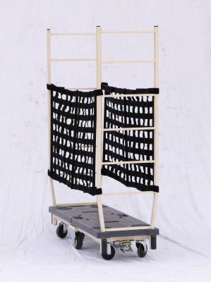 両面に網タイツを使用