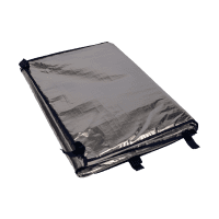 【販売終了】【新品】カゴ台車用保冷カバー（保冷シッパー）　シルバー　W850用