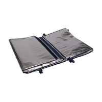 【販売終了】【新品】カゴ台車用保冷カバー（保冷シッパー）　シルバー　W850用