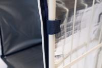 【販売終了】【新品】カゴ台車用保冷カバー（保冷シッパー）　シルバー　W850用