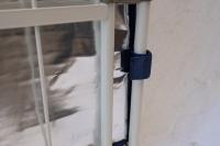 【販売終了】【新品】カゴ台車用保冷カバー（保冷シッパー）　シルバー　W1100用