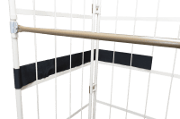 【新品】カゴ台車用ラッシングバンド（俺の腹巻100）　ブラック　太さ100mm