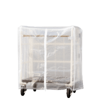 【販売終了】【新品】天使のカゴ台車用防塵・防滴カバー　透明　W850×D650×H1100用【数量限定】