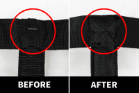 【新品】コボサンクス　フル（カゴ台車用前カバー）ブラック　中央二つ折りタイプ