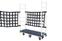 【新品】コボサンクス　ハーフ（カゴ台車・6輪台車用前カバー）ブラック