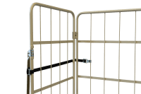 【新品】カゴ台車用ゴムバンド　ブラック