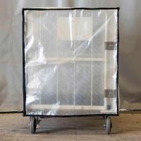 【販売終了】【新品】天使のカゴ台車BIG用防塵・防滴カバー　透明　W1100×D800×H1100用