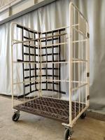 【販売終了】【中古】俺の網タイツ　カゴ台車用前カバー　150×150タイプ