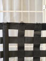 【販売終了】【中古】俺の網タイツハーフ　カゴ台車・6輪台車用前カバー　50×50タイプ　サンプル使用品