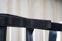 【中古】コボサンクス　フル（カゴ台車用前カバー）ブラック　中央二つ折りタイプ【レンタル使用品】