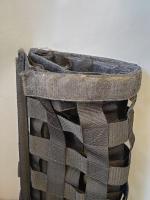 【販売終了】【中古】俺の網タイツハーフ　カゴ台車・6輪台車用前カバー　50×50タイプ　サンプル使用品