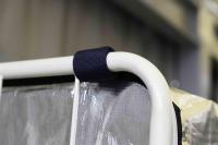 【新品】カゴ台車用保冷カバー（保冷シッパー）　シルバー　W1100用