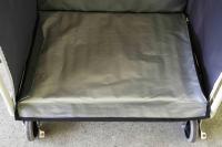 【新品】カゴ台車用保冷カバー（保冷シッパー）　シルバー　W850用