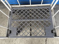 【販売終了】【中古】カゴ台車　W800×D600×H1700　ダイフク製