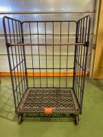 【販売終了】【中古】カゴ台車　W1100×D800×H1700　ダイフク製