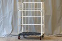 【販売終了】【中古】カゴ台車　W1100×D800×H1700【限定1台！】