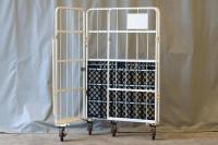 【販売終了】【中古】カゴ台車　W1100×D800×H1700【限定1台！】