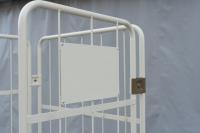 【販売終了】【お買い得品】【新品】俺のカゴ台車　アイボリー　W850×D650×H1700