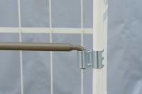 【販売終了】【お買い得品】【新品】俺のカゴ台車　アイボリー　W850×D650×H1700