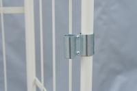 【販売終了】【お買い得品】【新品】俺のカゴ台車　アイボリー　W850×D650×H1700