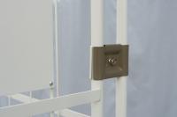 【販売終了】【お買い得品】【新品】俺のカゴ台車　アイボリー　W850×D650×H1700